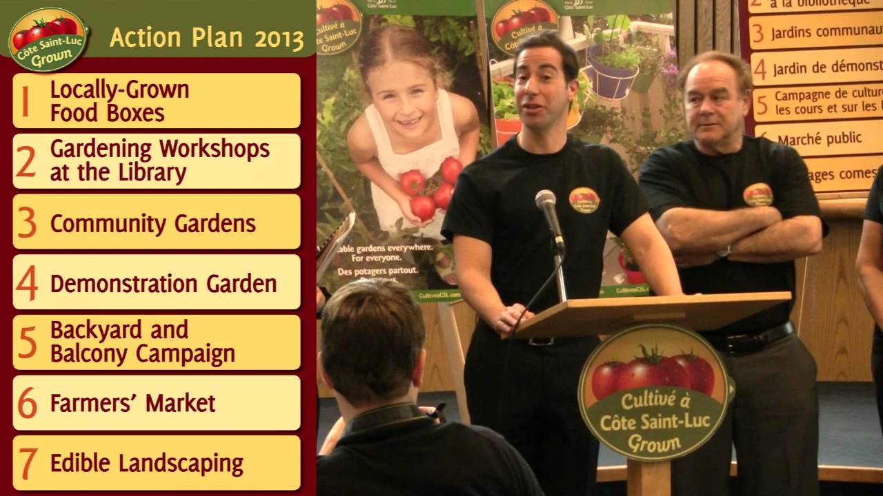 Urban agriculture in Côte Saint-Luc: announcement