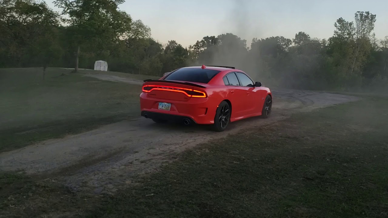 392 Charger Scat Pack Donuts Burnout YouTube