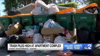 Apartment complex in Naples plagued by overflowing dumpsters