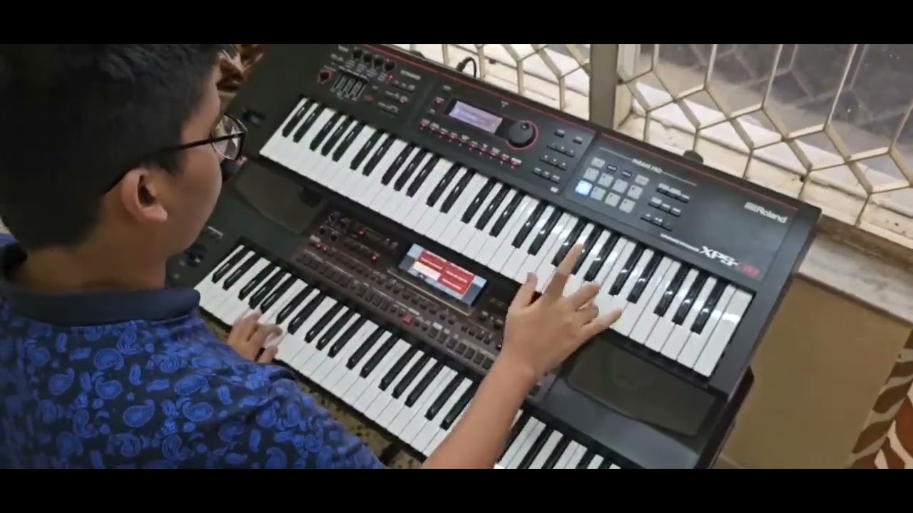 O Mere Dil Ke Chain Keyboard Cover | Kishore Kumar | Samrat Keyboard