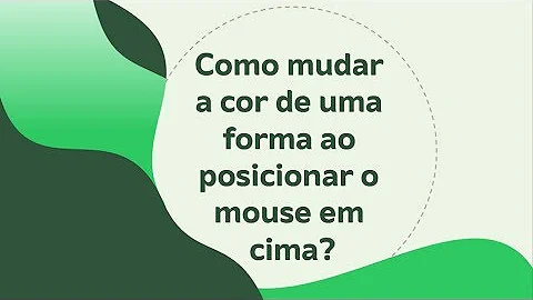 Como mudar o cursor do mouse no Excel?