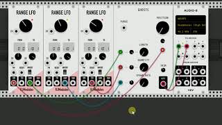 Voxglitch Ghosts module for VCV Rack - demo #2