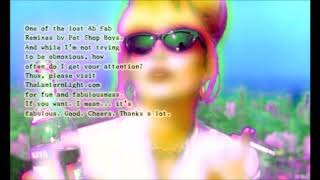 Absolutely Fabulous Rollo Our Tribe Tongue-In-Cheek Mix - Pet Shop Boys