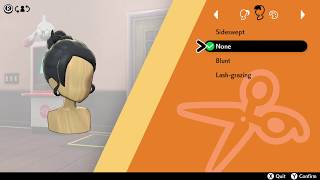 Isle of Armor New Female Hairstyles | Pokemon Sword and Shield