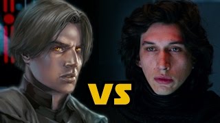 Kylo Ren vs Darth Caedus: Star Wars Canon vs Legends