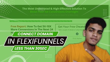 How to Connect your Domain to the Landing Page in FlexiFunnels | India