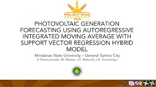 Photovoltaic Generation Forecasting using Autoregressive Integrated Moving Average with..