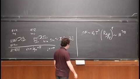 M2-branes and Supersymmetric Chern-Simons Theories, Part 3 - Daniel Jafferis
