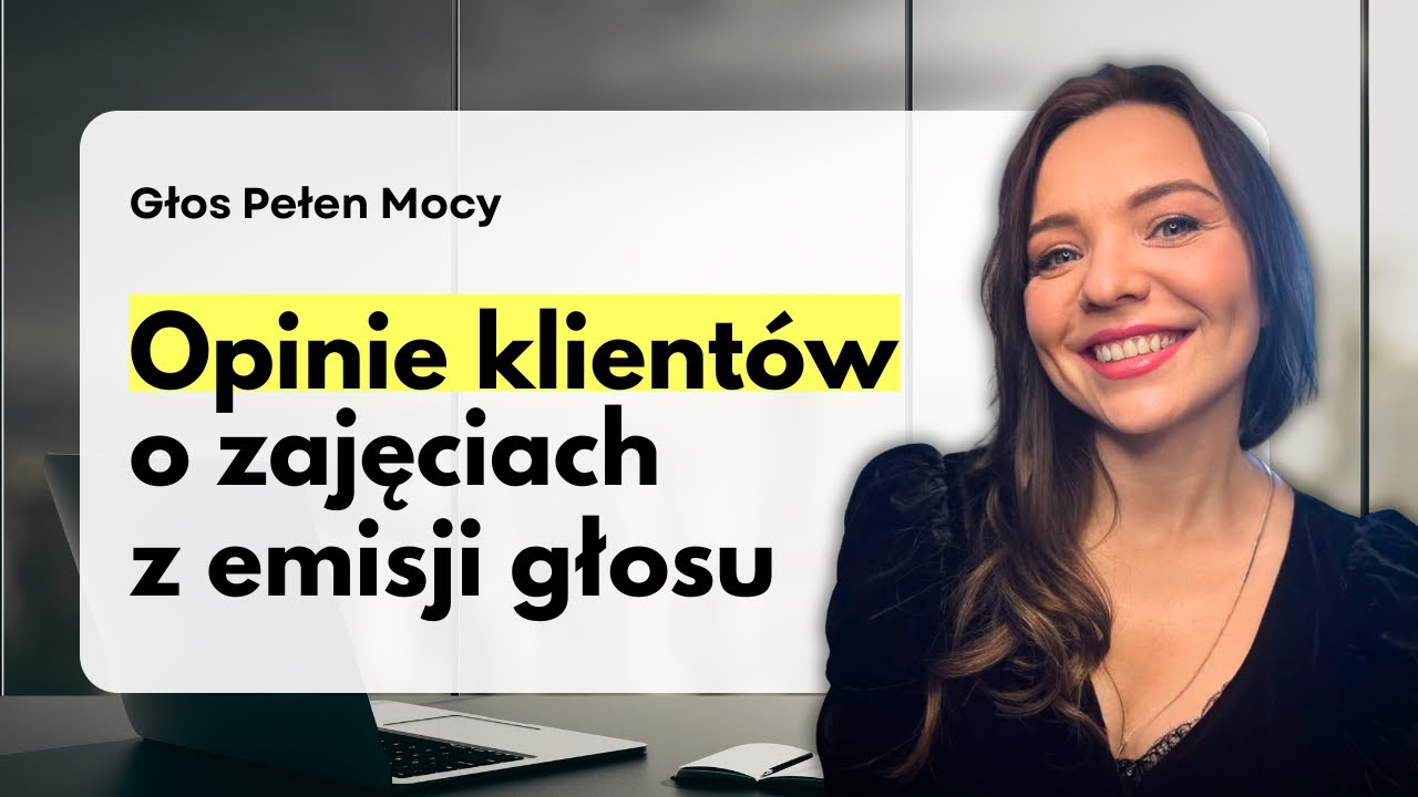 Oryginalna okładka filmu: Opinie klientów o zajęciach z emisji głosu