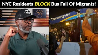 Staten Island Residents ARRESTED Over Blocking Bus Full Of Migrants!