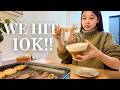 Celebrating 10K with a Cozy Japanese BBQ at Home