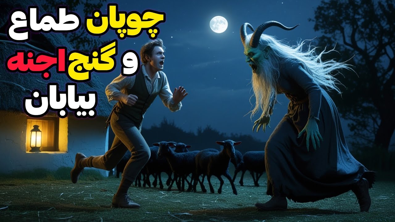 داستان ترسناک‌ چوپان و گنج اجنه بیابان: چوپانی که طمع کرد و در دام اجنه افتاد