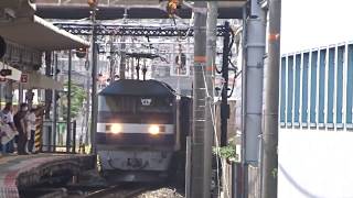 EF210-154牽引貨物列車 西明石駅通過