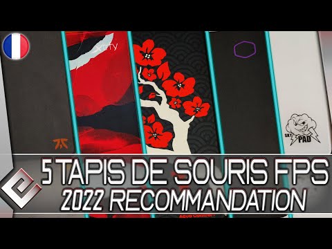 FR] 5 RECOMMANDATIONS de tapis de souris FPS en 2022 : Budget/tissu/hybrid/cordura/hardpad