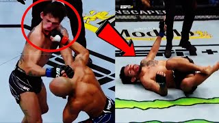 UFC 265 MILES JOHNS SLEEPS ANDERSON DOS SANTOS WITH MASSIVE RIGHT HAND | KNOCKOUT