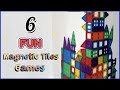 DIY Magnetic Tiles Activities | Counting Games Preschoolers Love