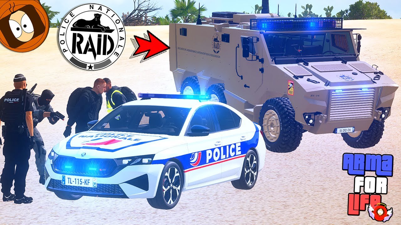 RAID : PATROUILLE en Griffon - Véhicule blindé ! - ARMA FOR LIFE