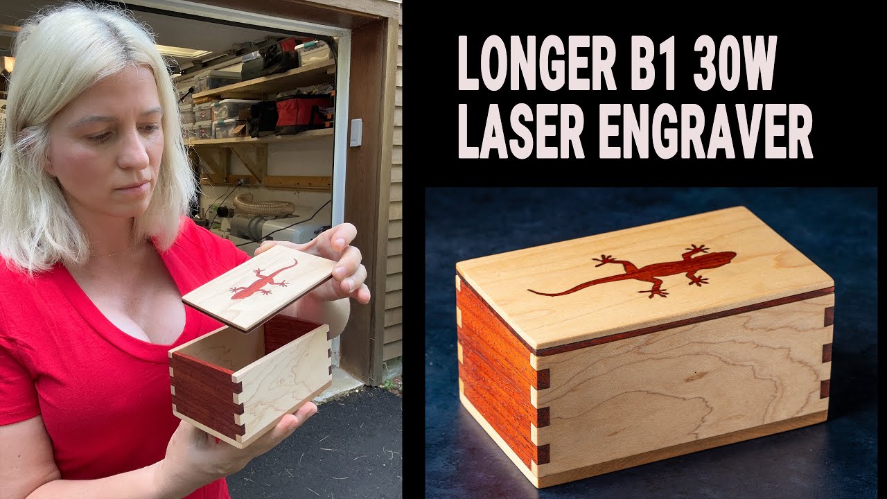 BEST 30 W laser under 1000. LONGER B1 30W Laser Engraver. Make box