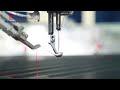 Automatic CNC Large Area Sewing Machine Works On Leather Fabric