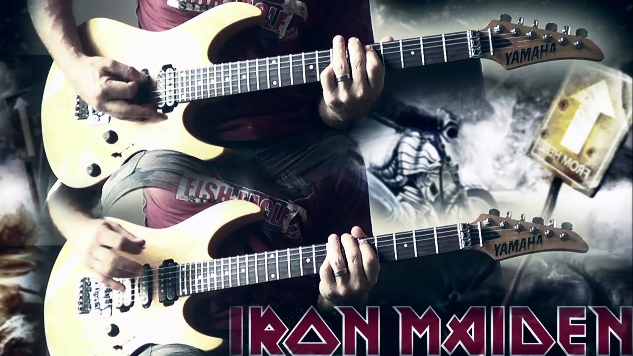 Iron Maiden - The Trooper FULL Guitar Cover