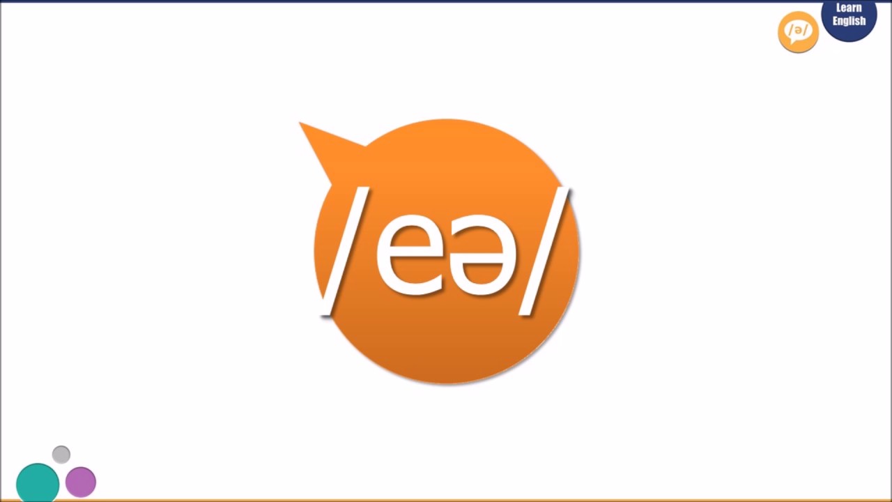 Diphthong (double vowel sound) 6: / eə / - YouTube