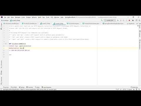 HTTP client in IntelliJ IDEA code editor