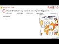 A Square and a Cube | class 8 Maths Ganita Prakash | Page 10 Q1 Answer