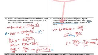 Lesson 8.1.4 Regular Polygon Angle Connections, Pg 1