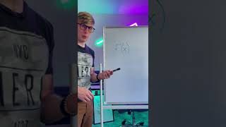 How To Find The Inverse of a Function (in 52 seconds) #shorts