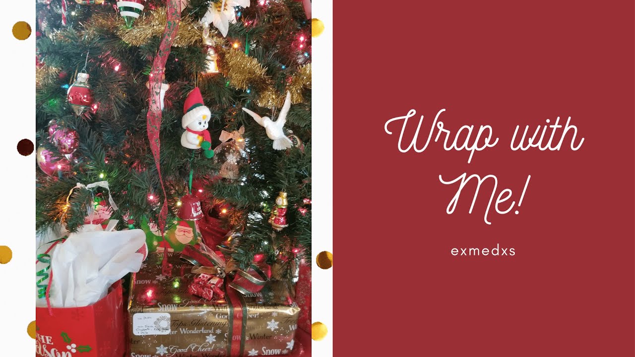 Satisfying Christmas Gift Wrap Time-lapse 🎅🎁🎄