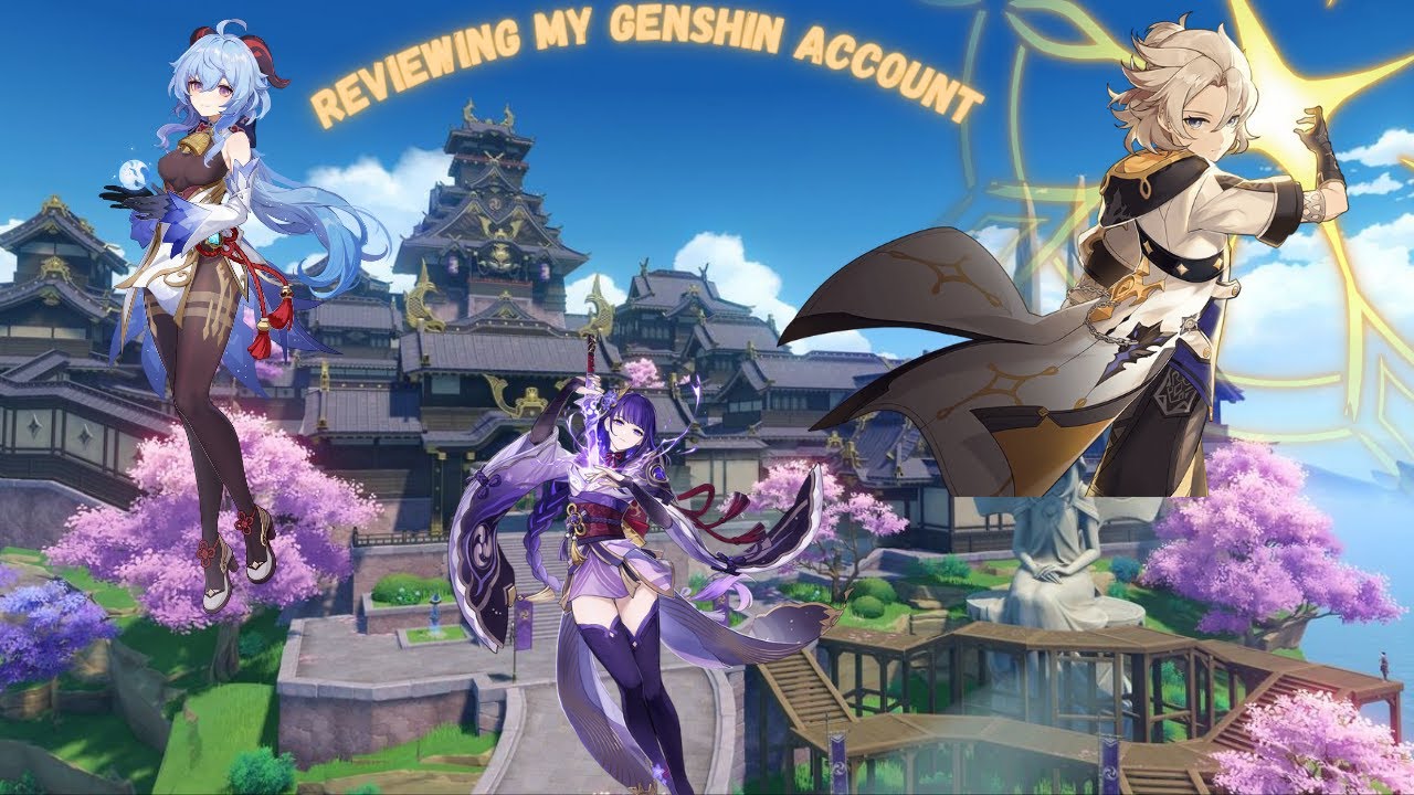 Reviewing MY Genshin Impact account!!! - YouTube