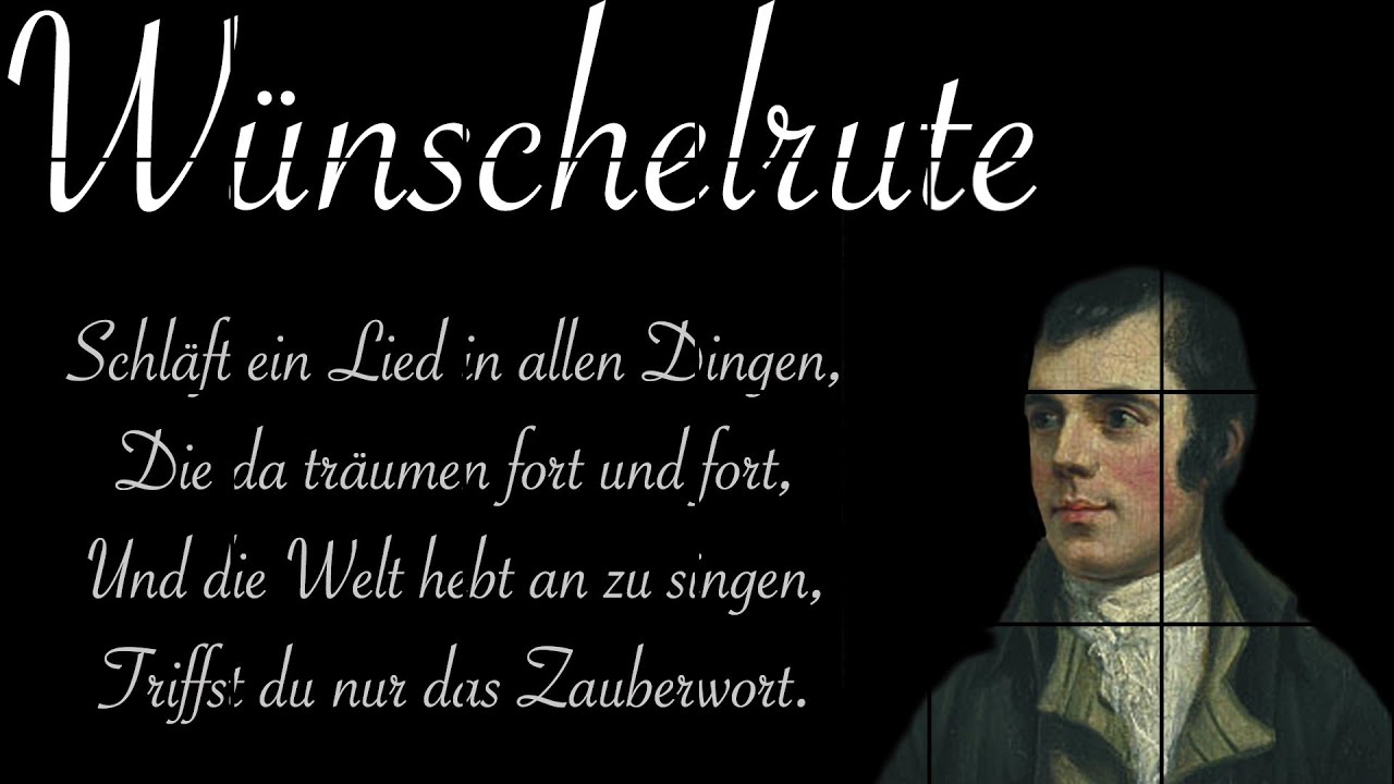 Wünschelrute Joseph von Eichendorff [mit Text!] 📝 YouTube