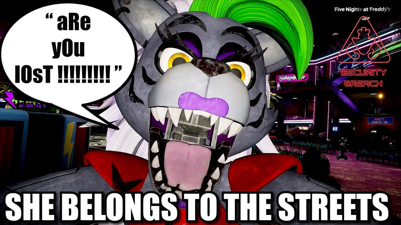 РОКСИ ПРИНАДЛЕЖИТ УЛИЦАМ!!! (Five Nights At Freddy's: Security Breach Part 2)