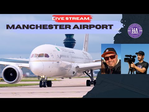 [4K] Manchester Airport Livestream 🔴 Belated Happy birthday, Tracy D #live
