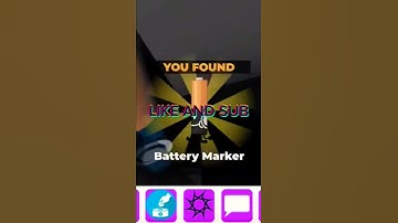 How to get the Battery Marker | Find the Marker #roblox