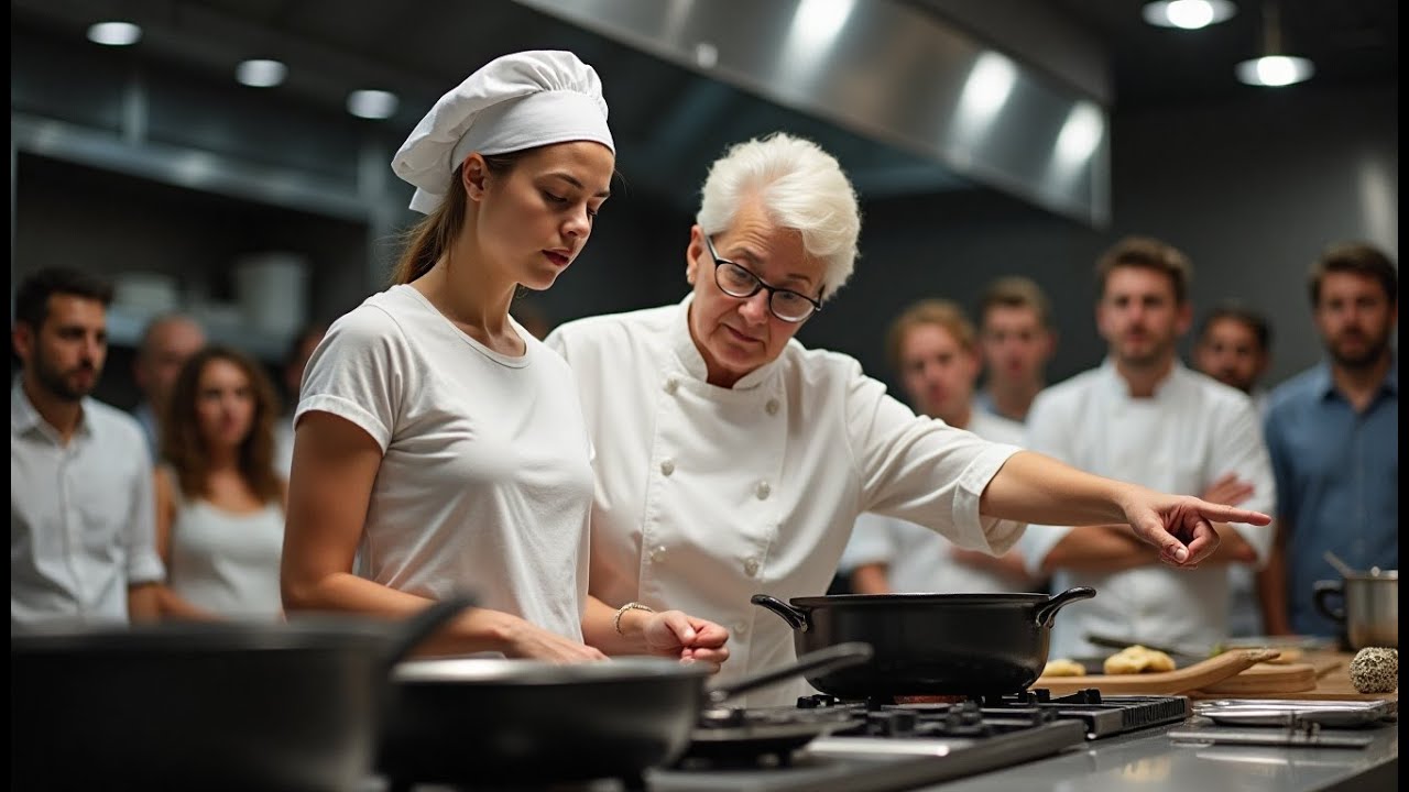 Einfache Frau soll zum Spaß kochen – doch sie ist zehnfache Kochmeisterin!
