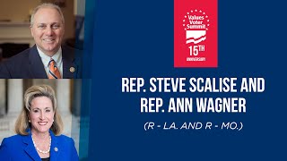 VVS 2020: Rep. Steve Scalise & Rep. Ann Wagner
Tony Perkins interviews Rep. Steve Scalise (R-La.) and Rep. Ann Wagner (R-Mo.) for VVS 2020.
For more information on Values Voter Summit 2020, visit here: https://www.valuesvotersummit.org/archive VVS 2020: Rep. Steve Scalise & Rep. Ann Wagner