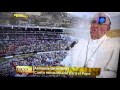 Papa Francisco canta "Vive Jesús, el Señor"