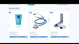 Nextjs material ui ecommerce Home page design