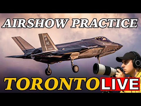馃敶LIVE AIRSHOW PRACTICE!? Toronto Airport Stream! (YYZ)! AUG 29th, 2025!