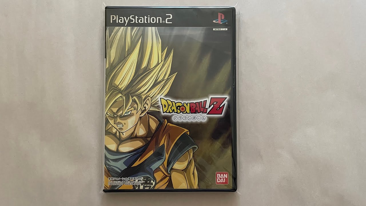 Dragon Ball Z 七龍珠Z 日版 PS2 實體試玩 - YouTube