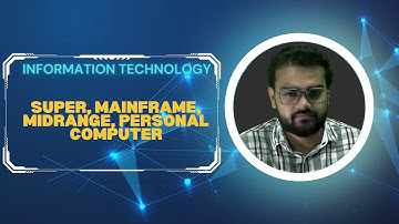 Types of Computers Explained | Supercomputer, Mainframe, Midrange & Personal Computer