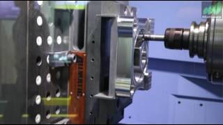 Stahldemo auf MATSUURA Horizontal-Bearbeitungszentrum H.Plus-500