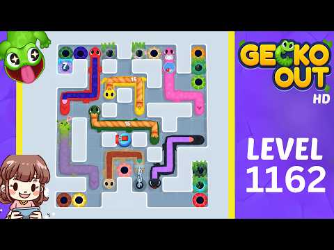 Gecko Out Level 1162 Solution Walkthrough