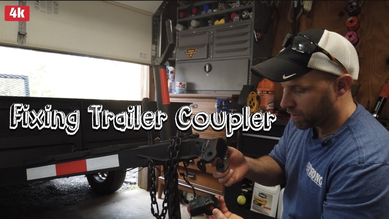 Fixing Stuck Trailer Coupler YouTube