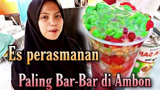 Viral ‼️🔥 Es perasmanan paling bar - bar di kota Ambon