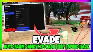 Evade Script Pastebin 2025 • Auto Farm Candy/XP/Money, ESP, Speed Hack, Auto Revive And More |