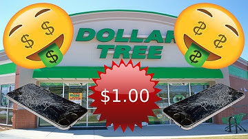ONE DOLLAR SCREEN PROTECTOR FROM DOLLAR TREE! (DOES IT SUCK? / DOES IT WORK?)