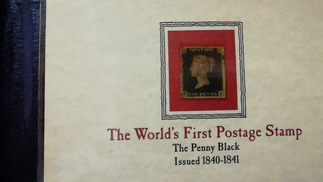The World's First Postage Stamp - The Penny Black