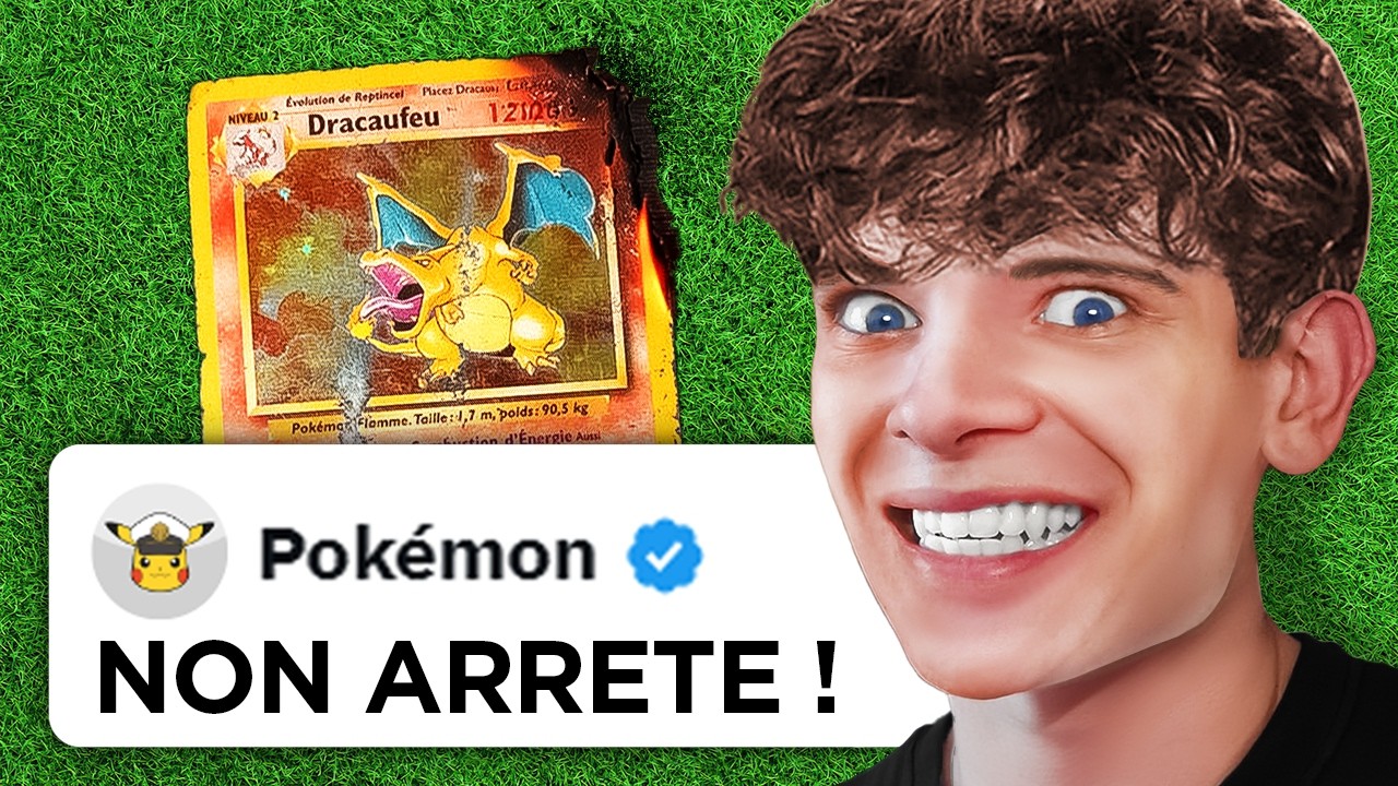 J'ai Piégé Internet Avec Une Fausse Carte Pokémon à 50,000€